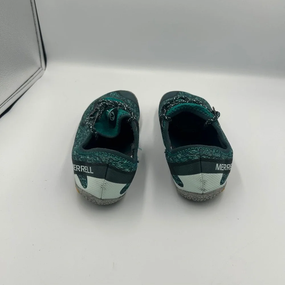 Merrell Vapor Glove 5 Women Size 8 Teal Green Barefoot Running Shoes J135378